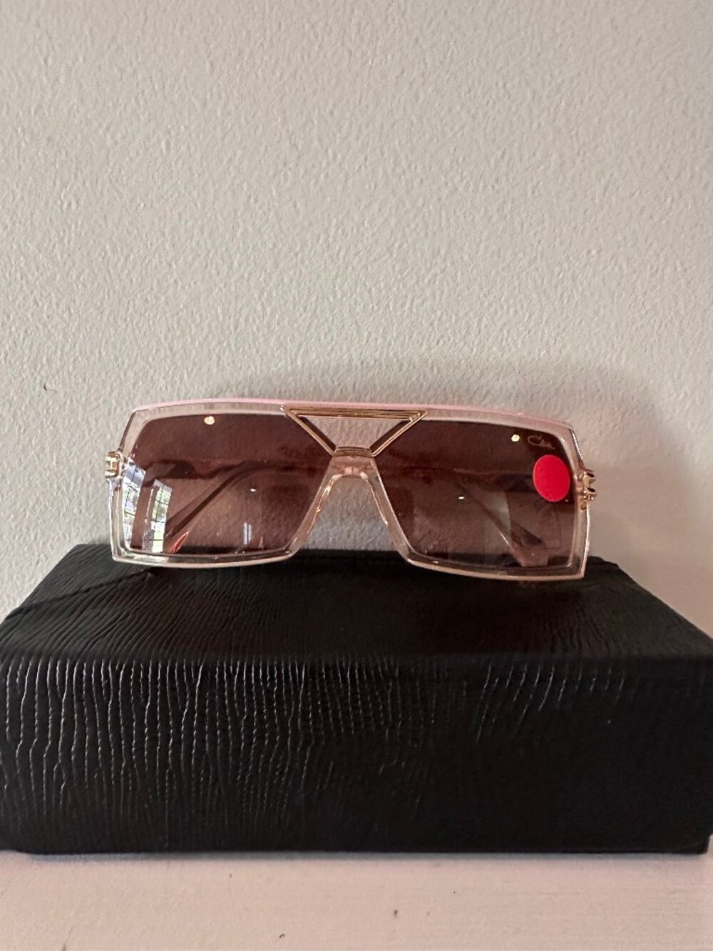 NEW CAZAL 8509-004 Legends Retro 80s 90s Rose Beige Brown Gradient Sunglasses